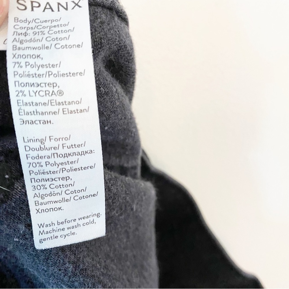 SPANX Black Ankle High Rise Stretch Jeans - Picture 12 of 12
